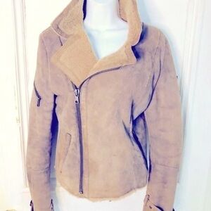 IMPOSSIBLE FIND! Diesel Shearling Fitted‎ Jacket